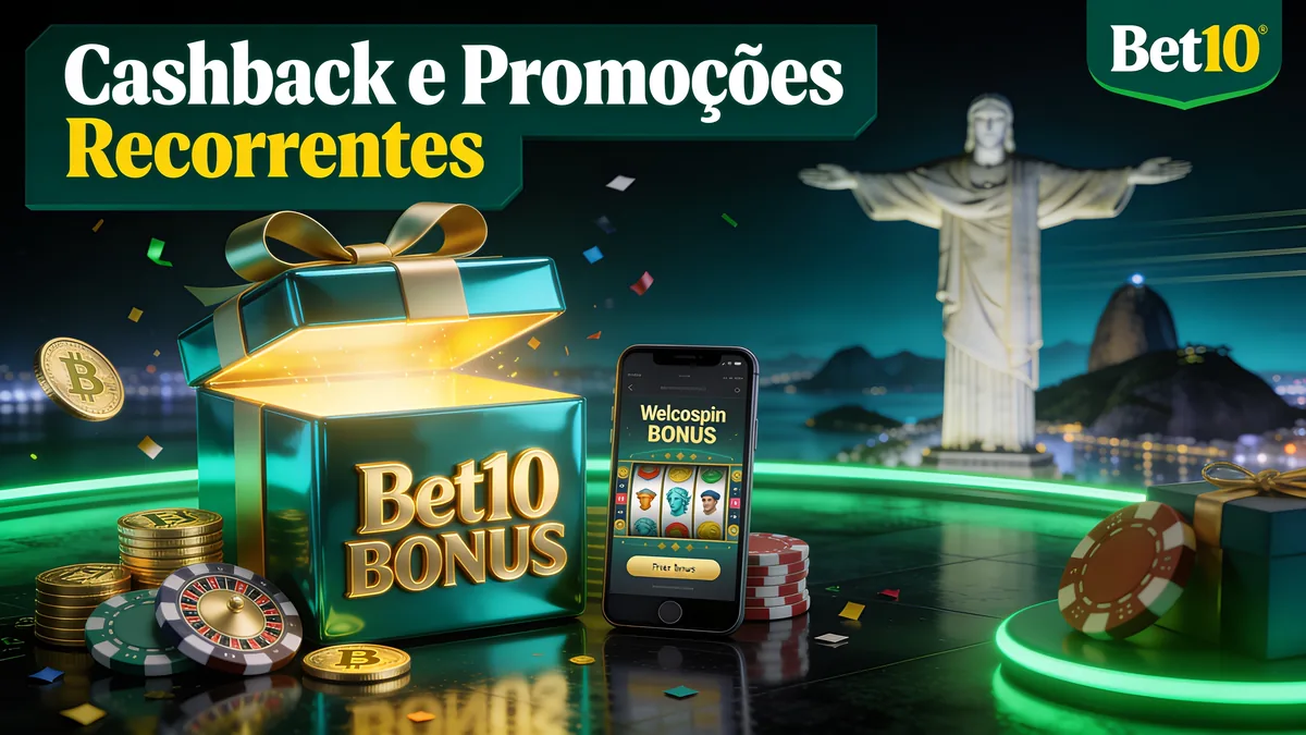 Cashback e Promoções Recorrentes para jogadores no Brasil